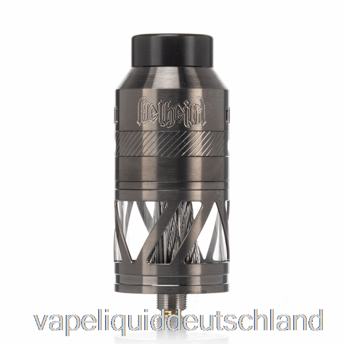 Hellvape Helheim S 25mm RTA Gunmetal Vape Deutschland